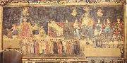 Ambrogio Lorenzetti Allegory of the Good Government oil painting artist